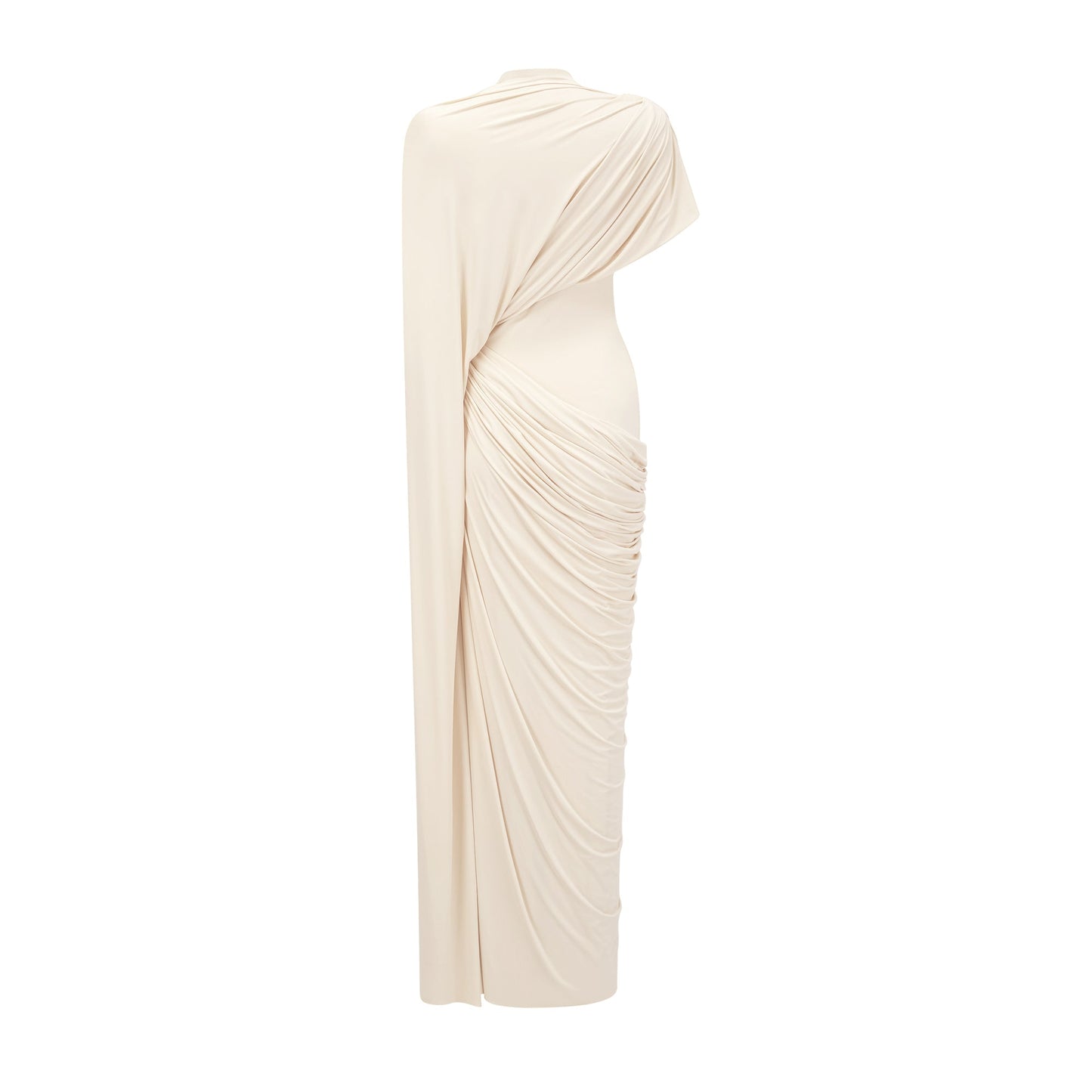 Fenella Asymmetrical Draped Cape & Dress Matching Set