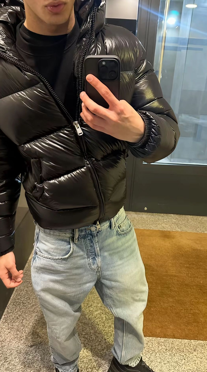 Léonie Glossy Puffer Jacket
