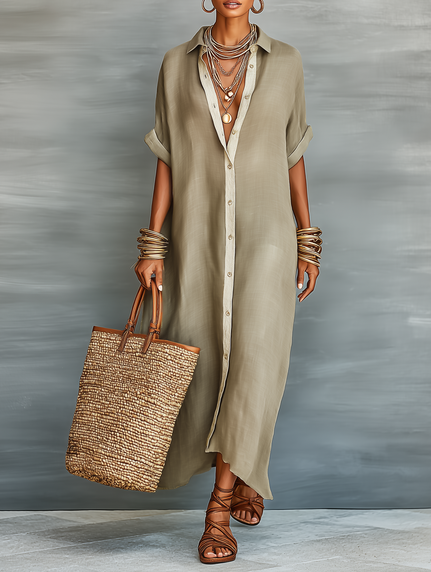 Amélie Maxikleid