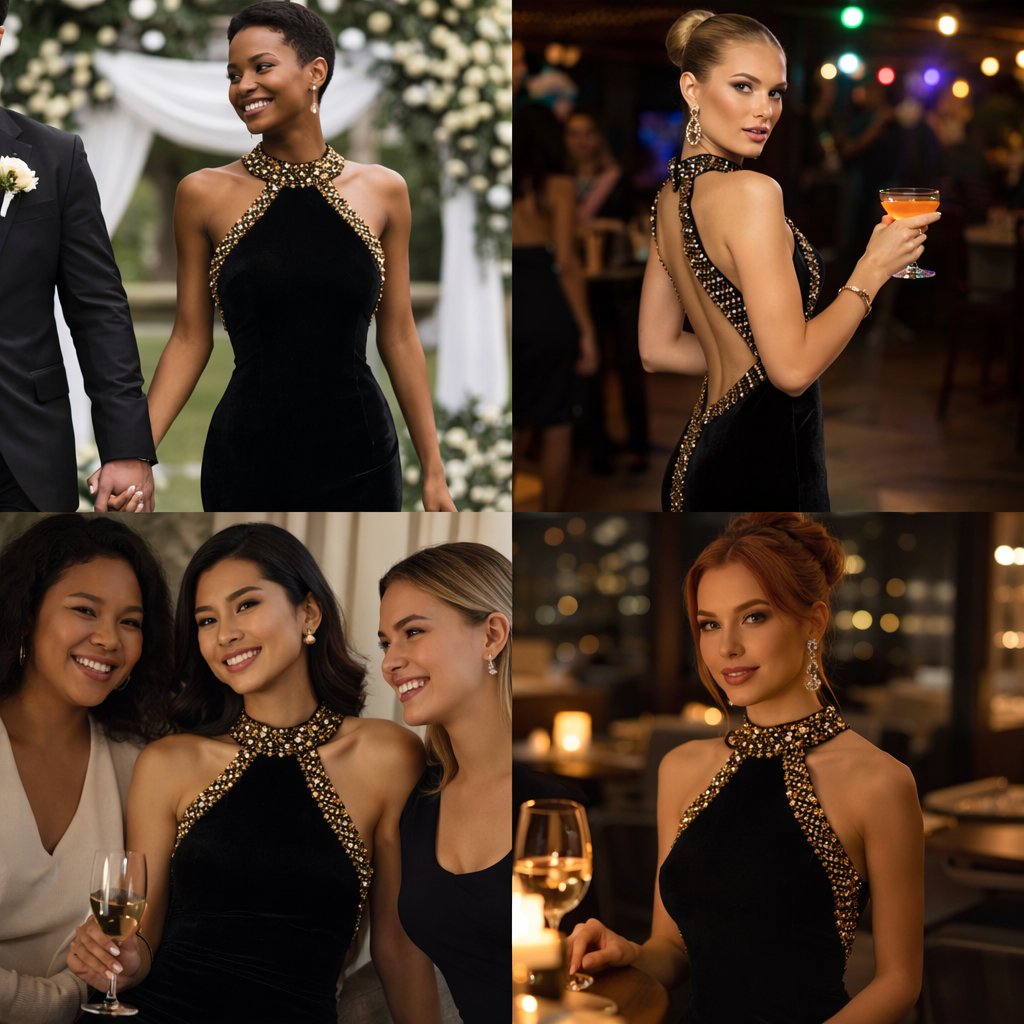 Noiréa Maxikleid
