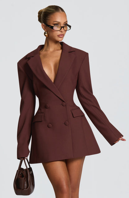 Élise Blazer Minikleid