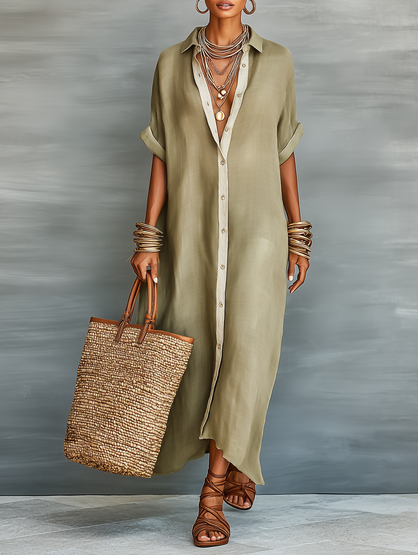 Amélie Maxikleid